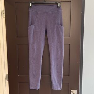 Soft Sueded High-Rise Tight 25”